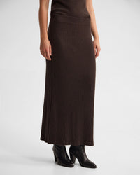 Belle Rib Knitted Skirt WOMENS KNITWEAR
