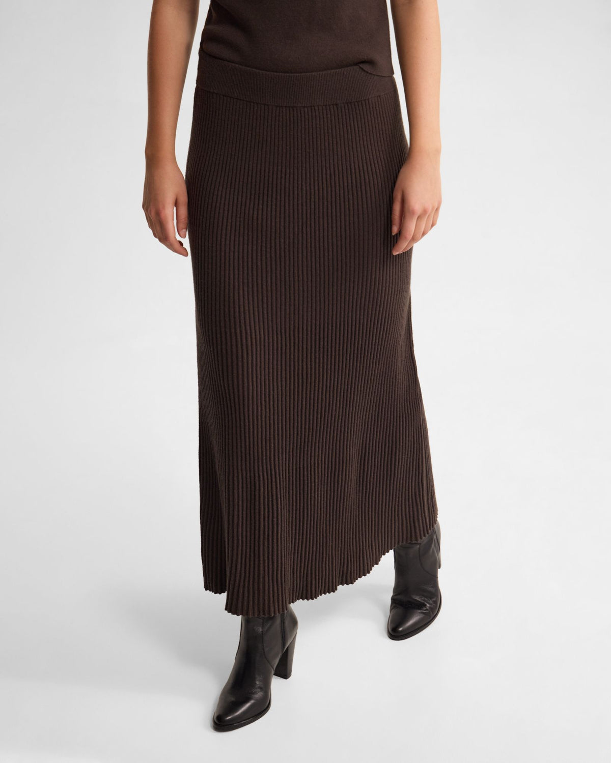 Belle Rib Knitted Skirt WOMENS KNITWEAR