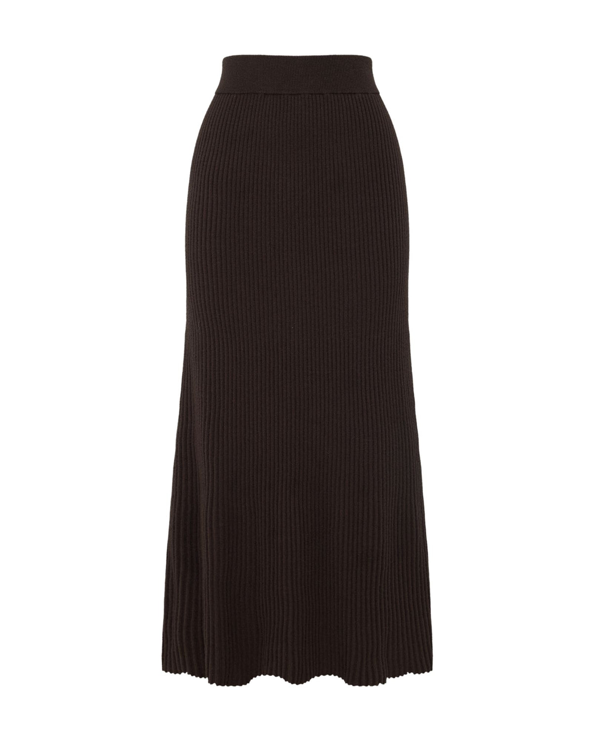 Belle Rib Knitted Skirt WOMENS KNITWEAR