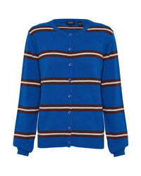Margurite Striped Cardigan WOMENS KNITWEAR