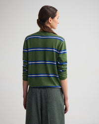 Margurite Striped Cardigan WOMENS KNITWEAR