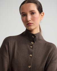 Maddison Funnel Collar Cardigan WOMENS KNITWEAR