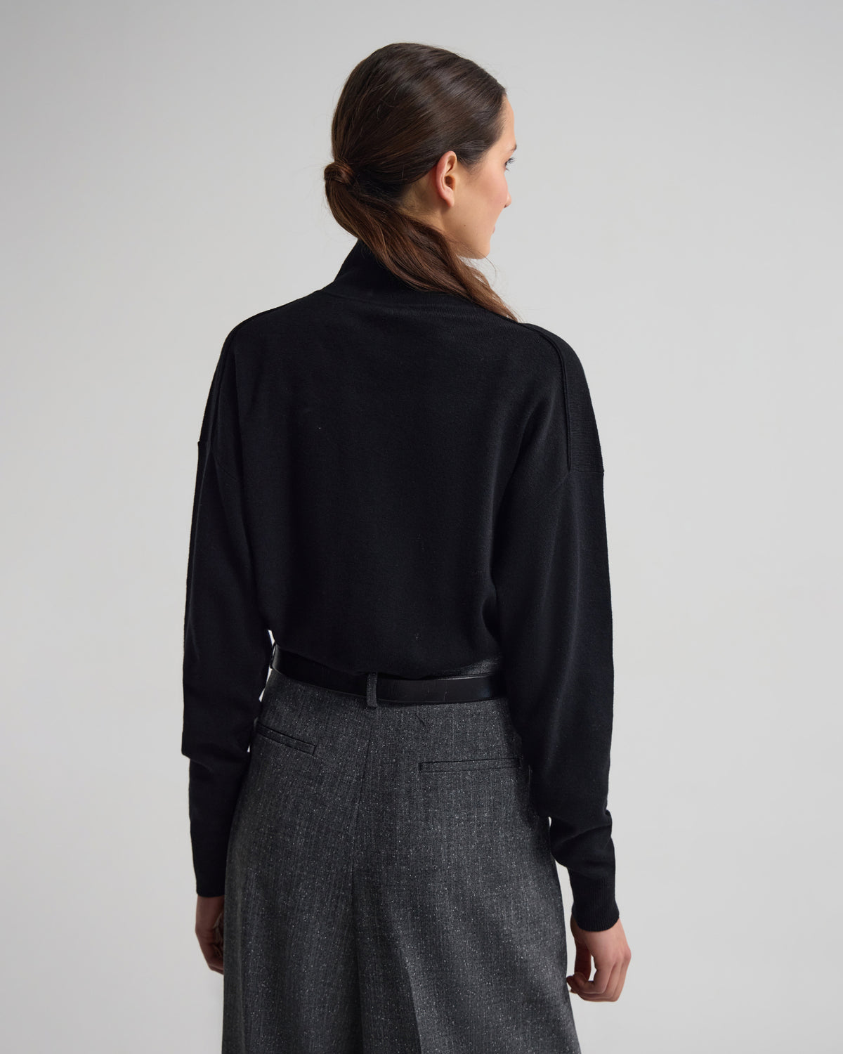 Maddison Funnel Collar Cardigan WOMENS KNITWEAR
