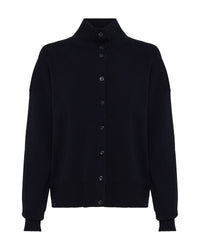 Maddison Funnel Collar Cardigan WOMENS KNITWEAR