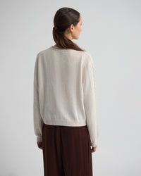 Amelia Cable Knit Cardigan WOMENS KNITWEAR