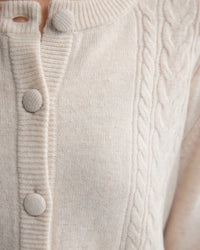 Amelia Cable Knit Cardigan WOMENS KNITWEAR