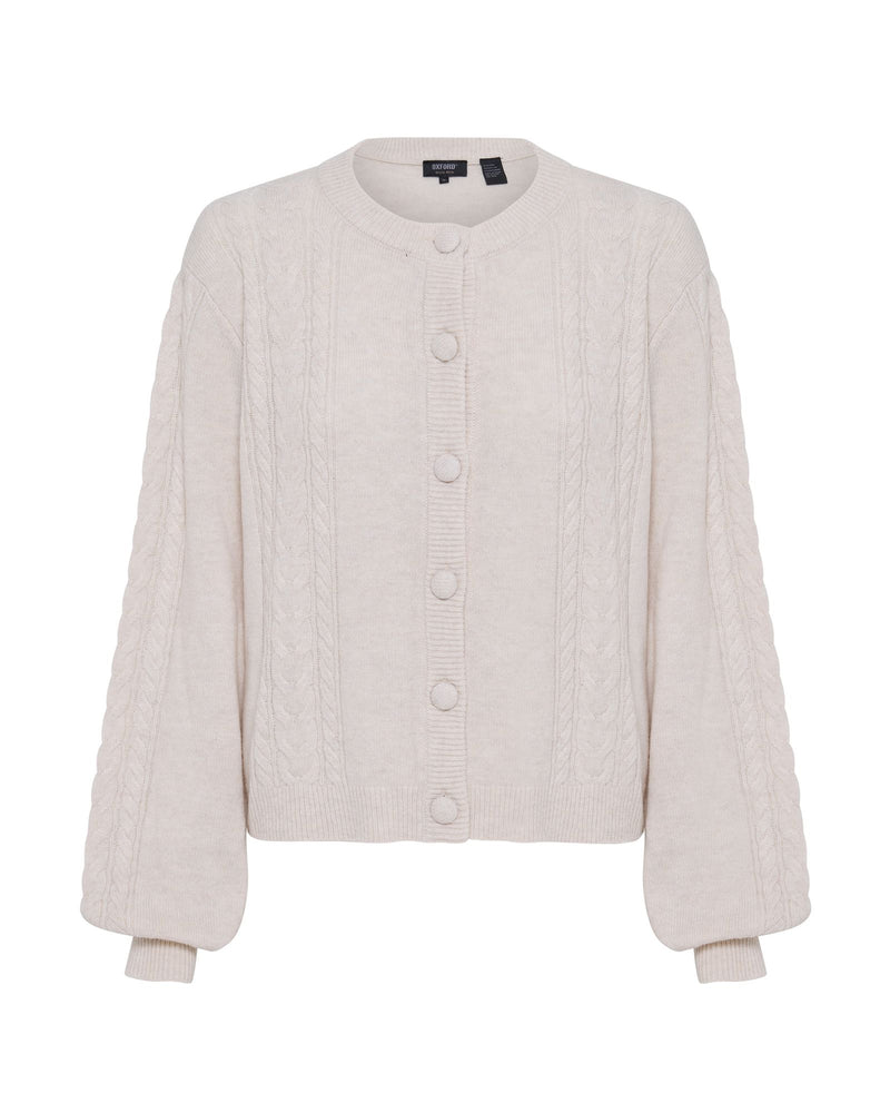 Amelia Cable Knit Cardigan WOMENS KNITWEAR