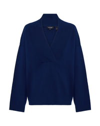 Pia Cotton V-Neck Knit WOMENS KNITWEAR