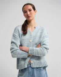 Dasha 2 Colour Cardigan WOMENS KNITWEAR