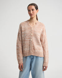 Dasha 2 Colour Cardigan WOMENS KNITWEAR