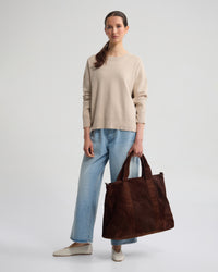 Lexie Cotton Crew Neck Knit WOMENS KNITWEAR