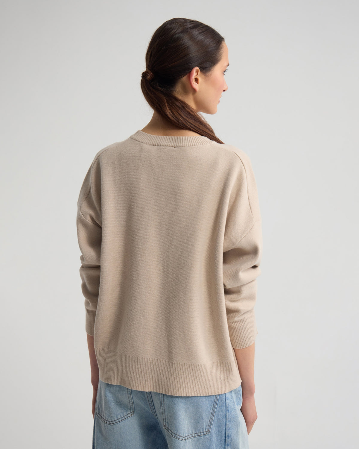 Lexie Cotton Crew Neck Knit WOMENS KNITWEAR