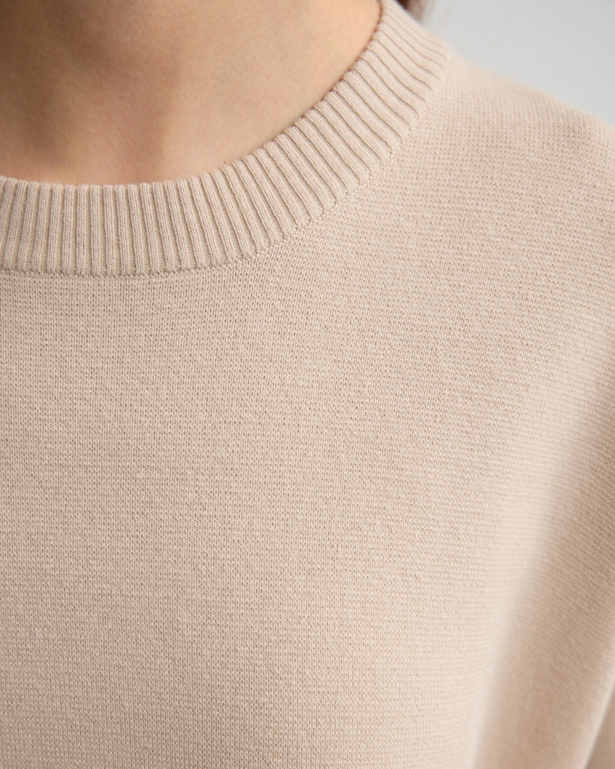 Lexie Cotton Crew Neck Knit WOMENS KNITWEAR