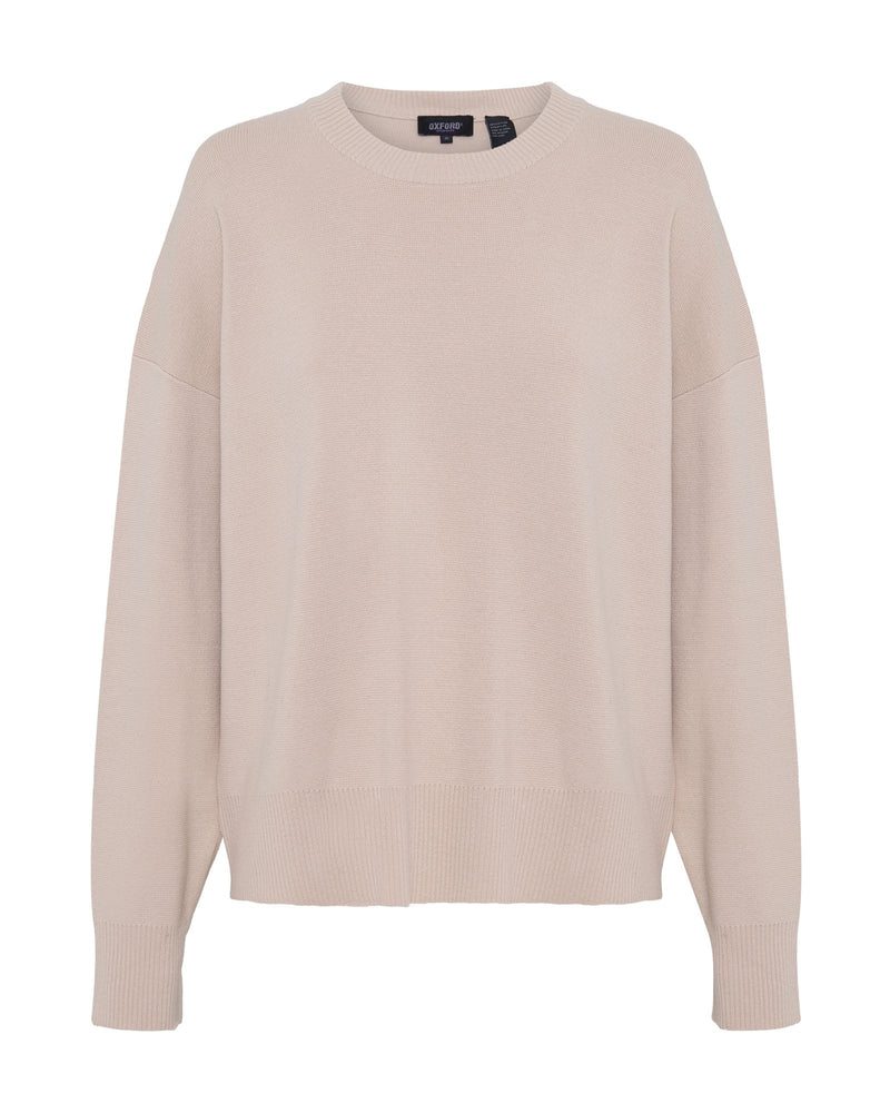 Lexie Cotton Crew Neck Knit WOMENS KNITWEAR