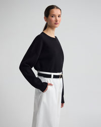 Lexie Cotton Crew Neck Knit WOMENS KNITWEAR