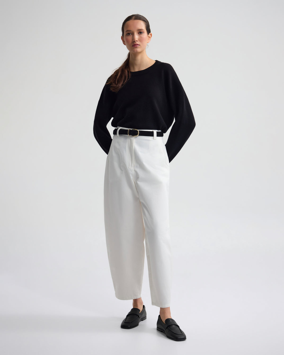 Lexie Cotton Crew Neck Knit WOMENS KNITWEAR