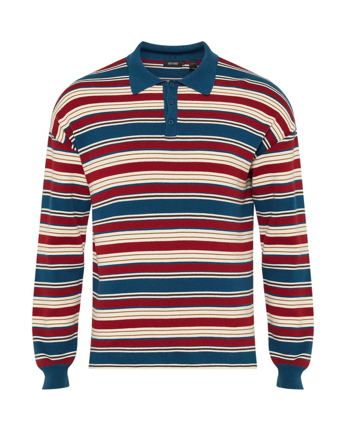 Cedric Striped Rugby Knit MENS KNITWEAR