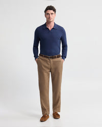 Dominic Polo Cashmere Blend Knit MENS KNITWEAR