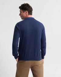 Dominic Polo Cashmere Blend Knit MENS KNITWEAR