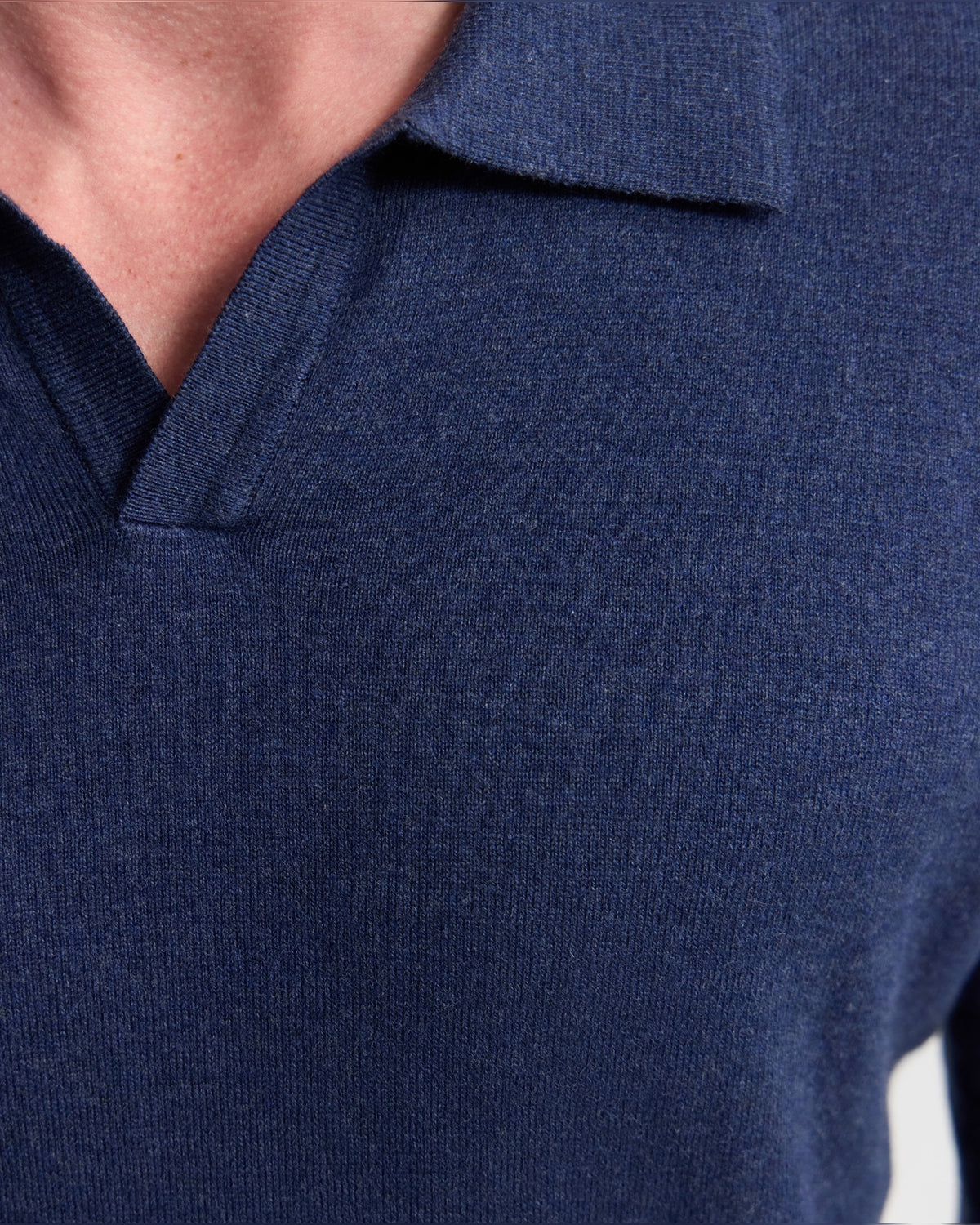 Dominic Polo Cashmere Blend Knit MENS KNITWEAR