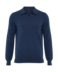 Dominic Polo Cashmere Blend Knit MENS KNITWEAR