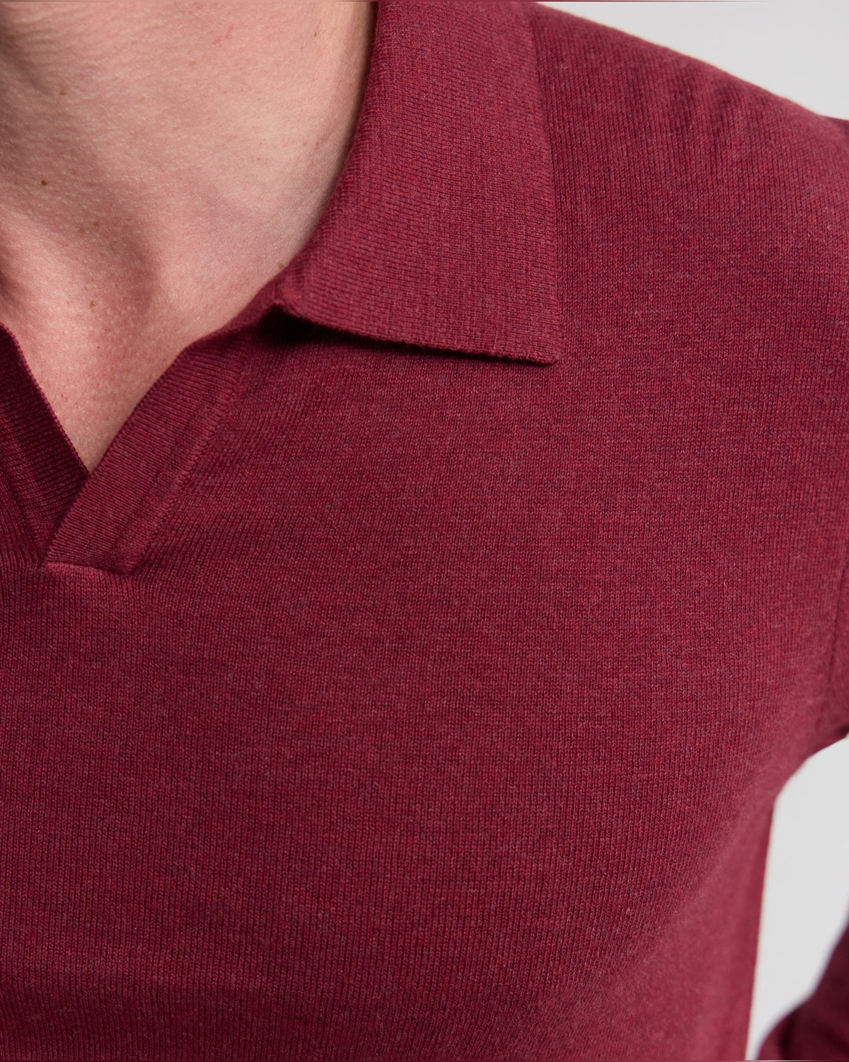 Dominic Polo Cashmere Blend Knit MENS KNITWEAR
