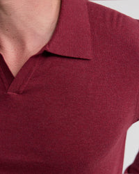 Dominic Polo Cashmere Blend Knit MENS KNITWEAR