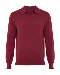 Dominic Polo Cashmere Blend Knit MENS KNITWEAR