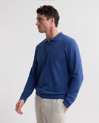 Thomas Linen Blend Polo MENS KNITWEAR