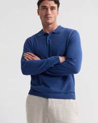 Thomas Linen Blend Polo MENS KNITWEAR