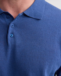 Thomas Linen Blend Polo MENS KNITWEAR