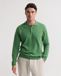 Thomas Linen Blend Polo MENS KNITWEAR