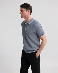 Erik Zip Polo MENS KNITWEAR