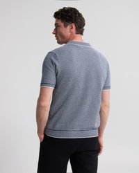Erik Zip Polo MENS KNITWEAR