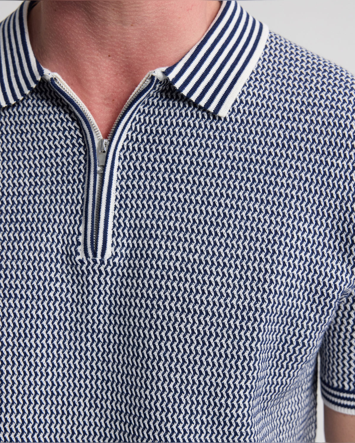 Erik Zip Polo MENS KNITWEAR