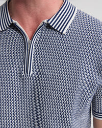 Erik Zip Polo MENS KNITWEAR