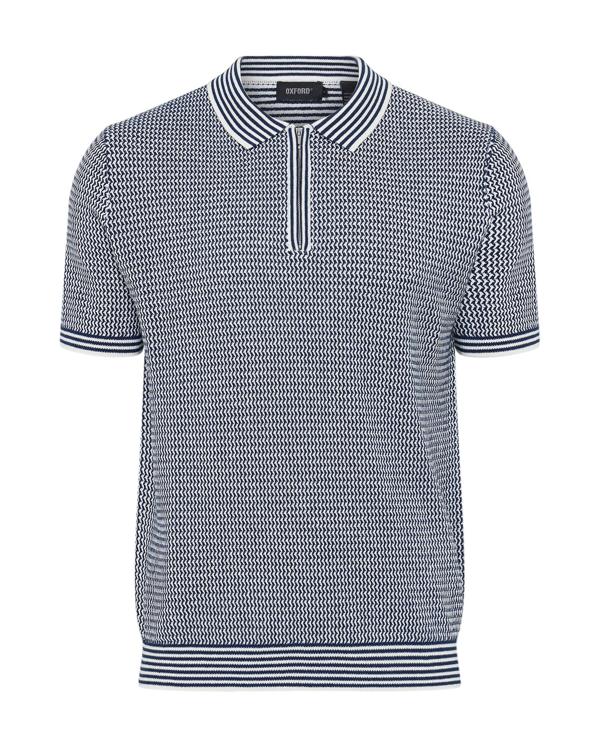 Erik Zip Polo MENS KNITWEAR
