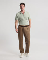 Erik Zip Polo MENS KNITWEAR