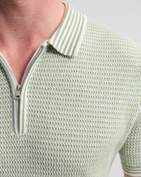 Erik Zip Polo MENS KNITWEAR