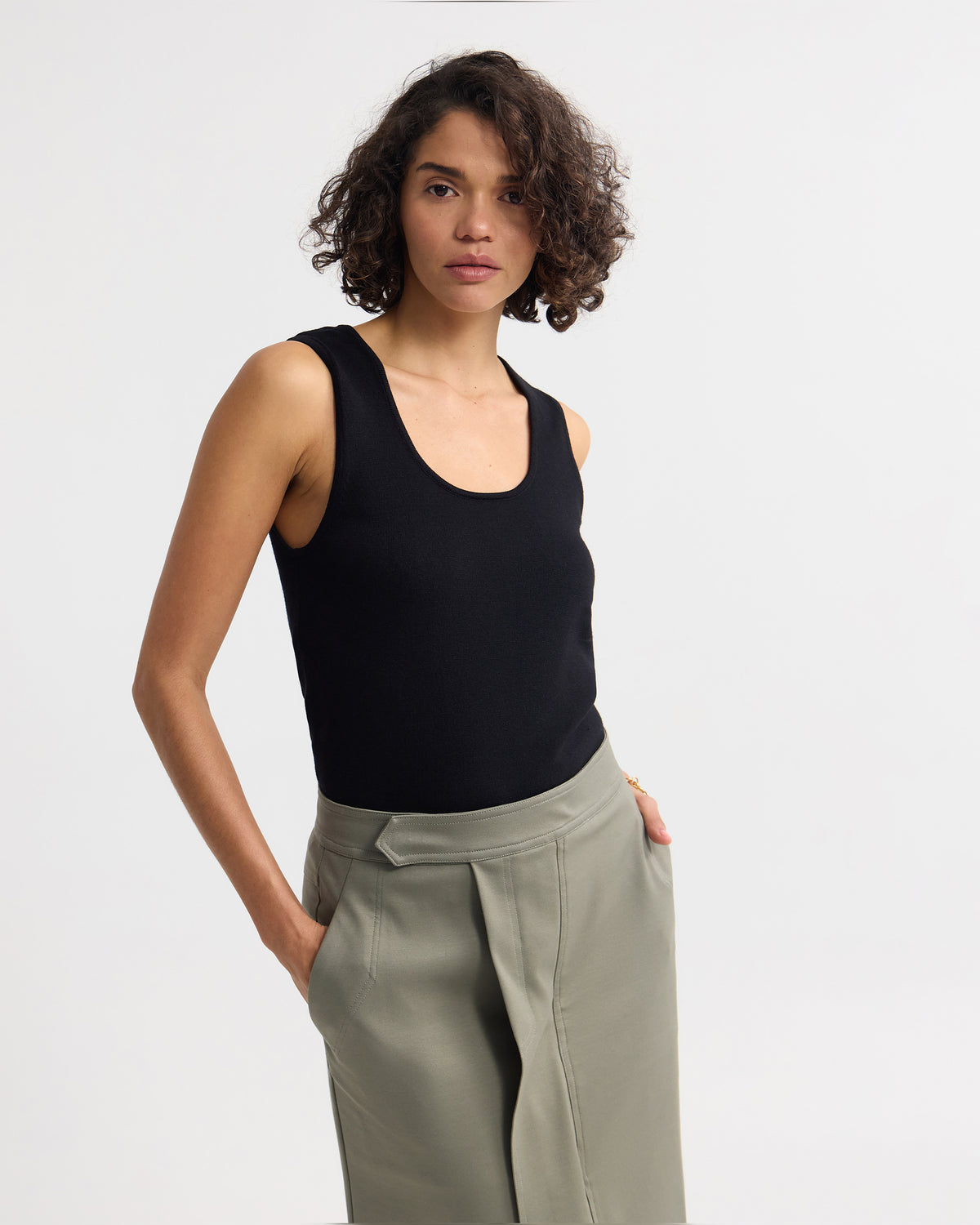 Heidi Knitted Tank WOMENS KNITWEAR