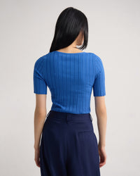 Lucy Rib V-Neck Knit WOMENS KNITWEAR