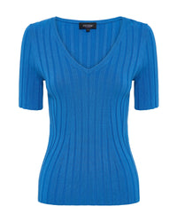 Lucy Rib V-Neck Knit WOMENS KNITWEAR