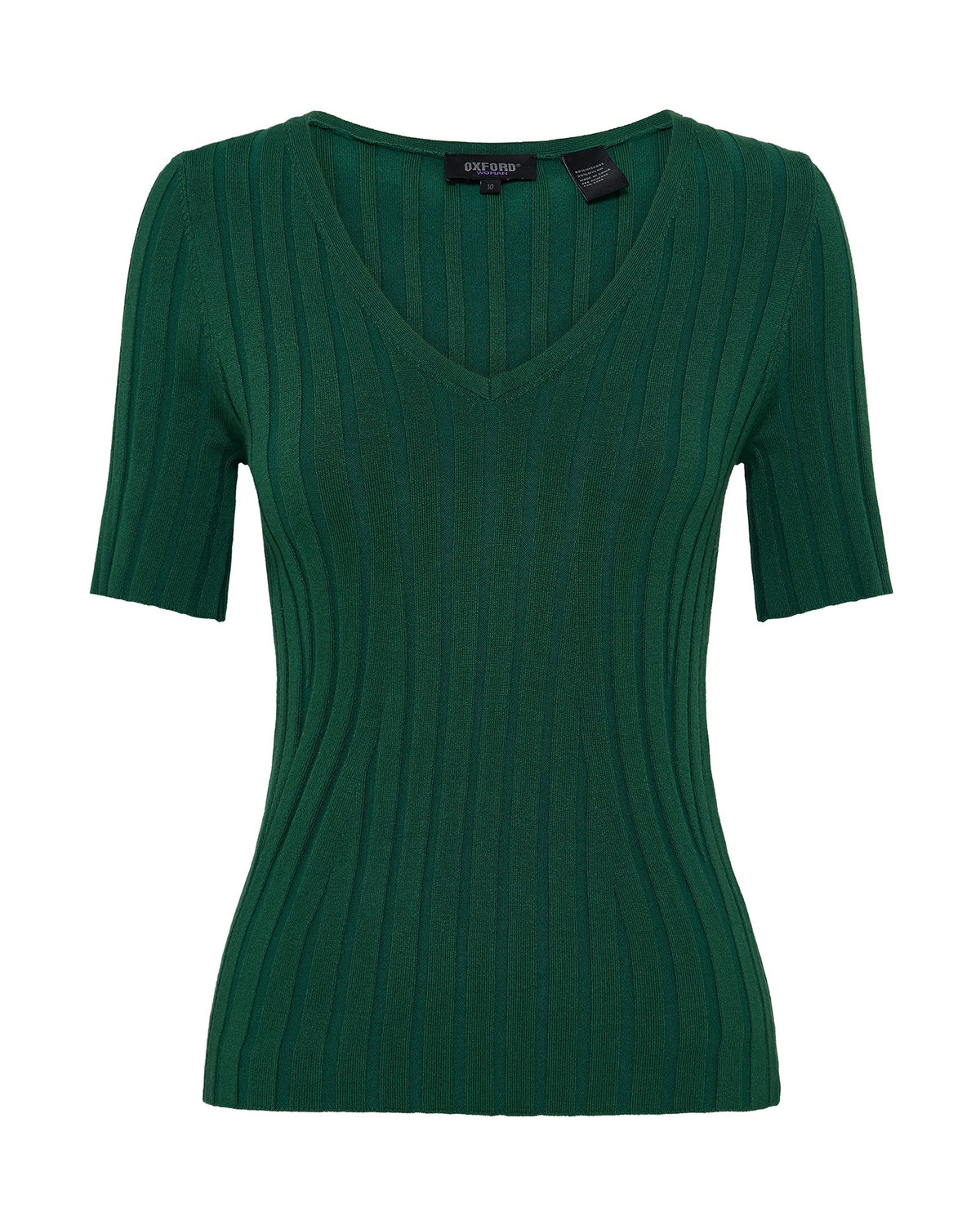 Lucy Rib V-Neck Knit WOMENS KNITWEAR