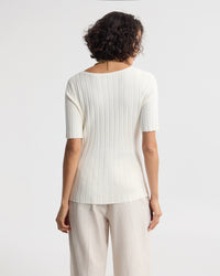 Lucy Rib V-Neck Knit WOMENS KNITWEAR