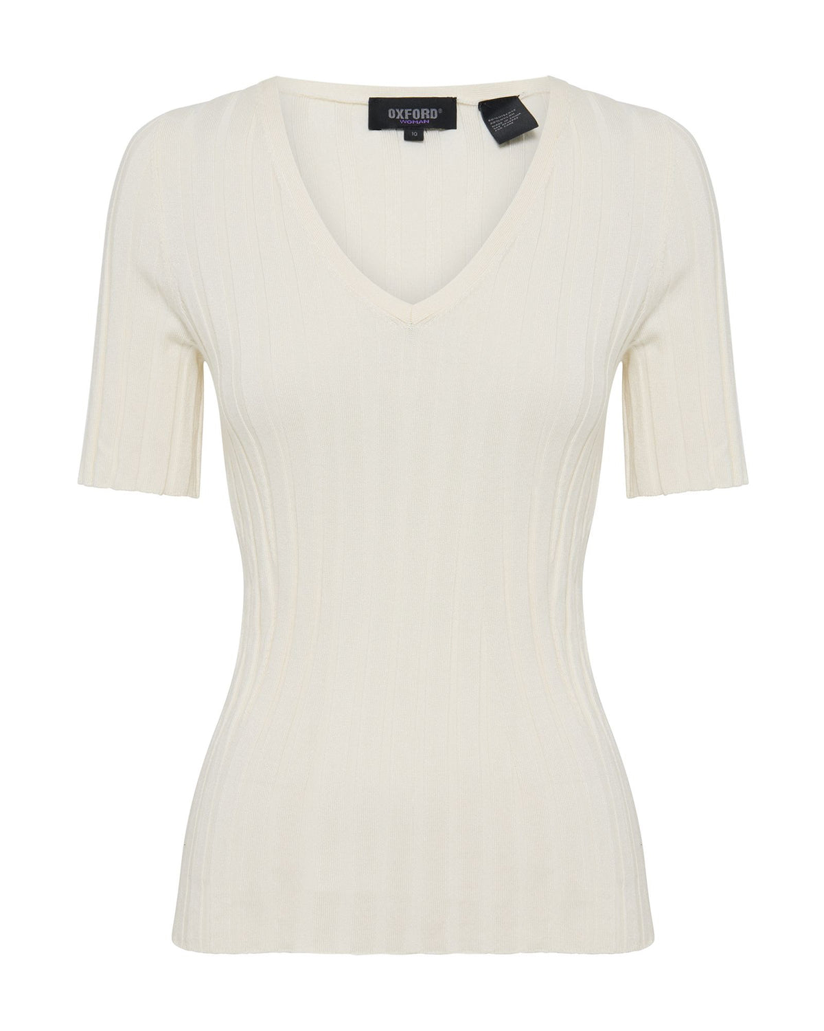 Lucy Rib V-Neck Knit WOMENS KNITWEAR