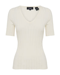 Lucy Rib V-Neck Knit WOMENS KNITWEAR