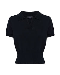 Daphne Short Sleeve Polo WOMENS KNITWEAR