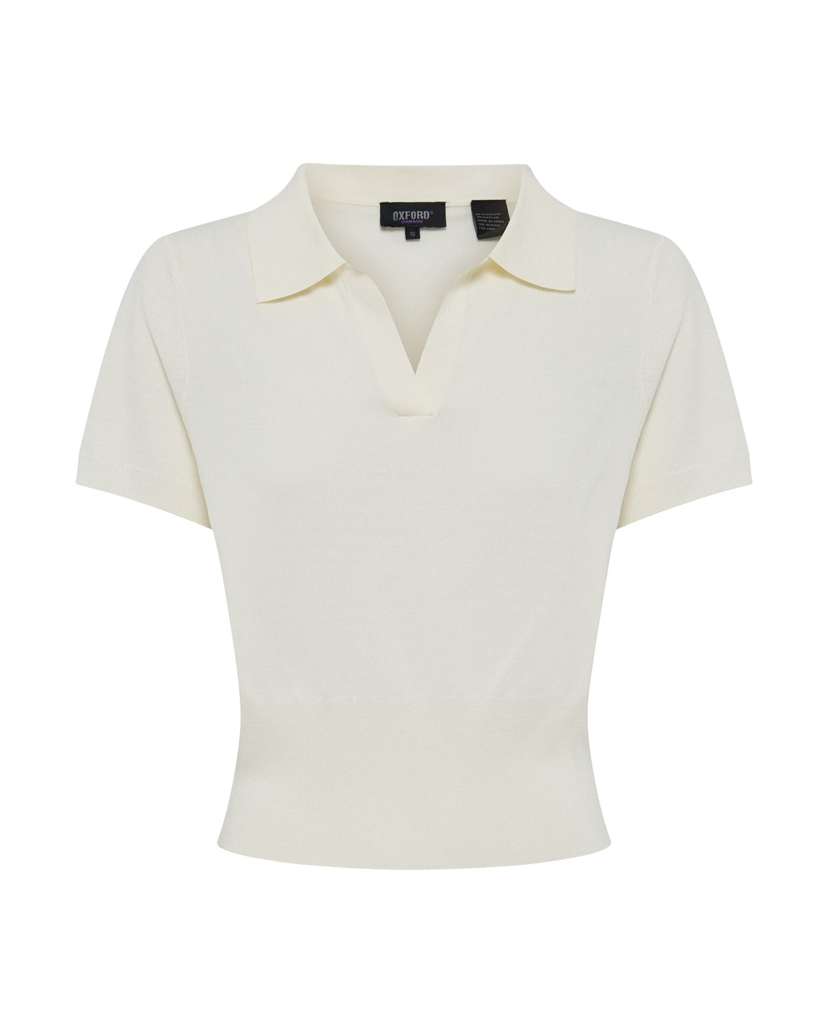 Daphne Short Sleeve Polo WOMENS KNITWEAR