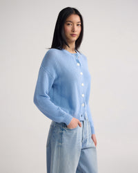 Stevie Cotton Knit Cardigan WOMENS KNITWEAR