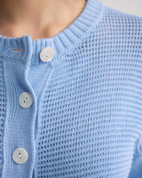 Stevie Cotton Knit Cardigan WOMENS KNITWEAR